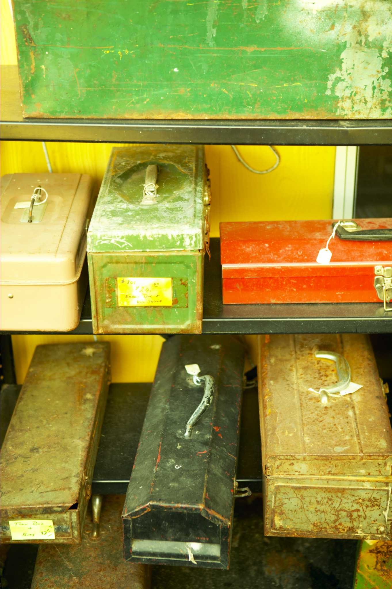 Painting Steel Shelves