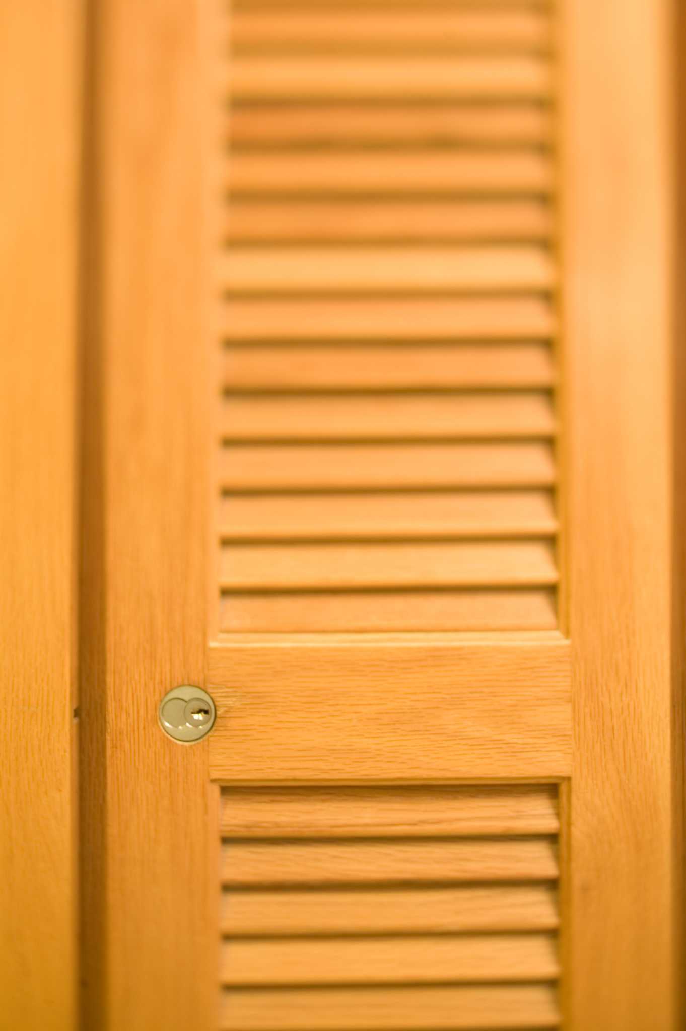 How to Turn a Louvered Window Shutter Into a Door