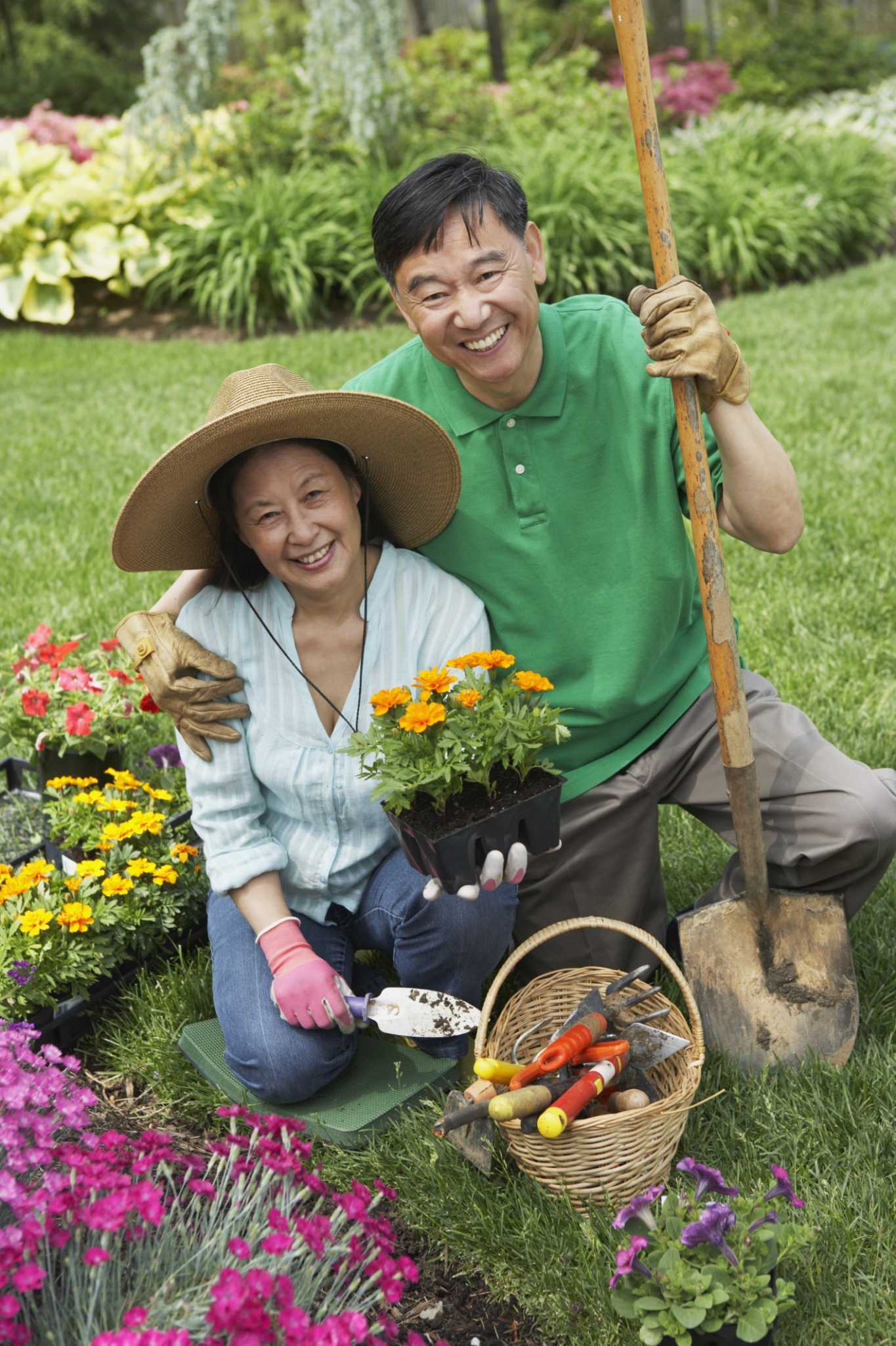 How to Prevent Grass from Growing Around Tree Flower Beds