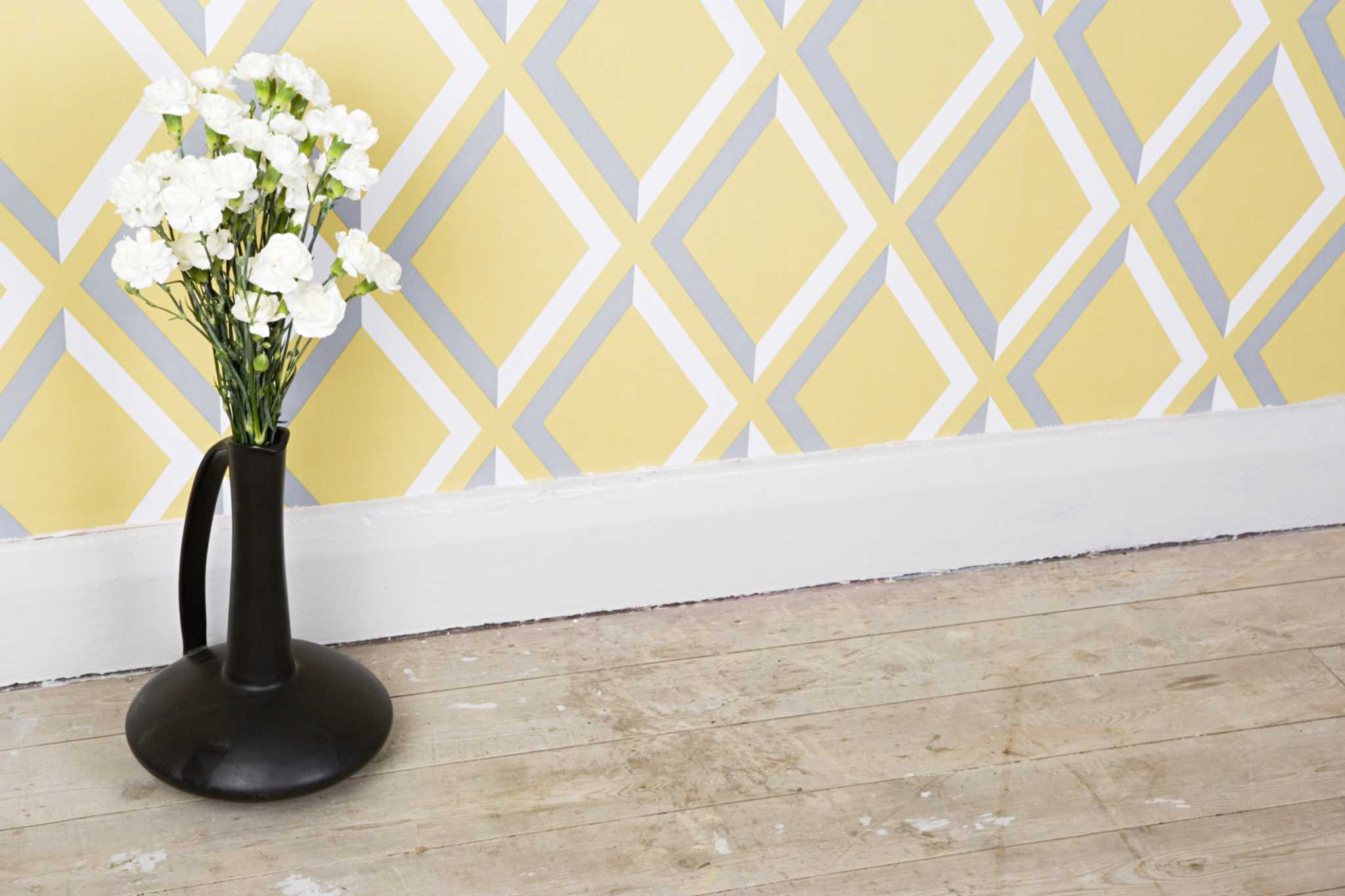 How to Wallpaper a Small Powder Room