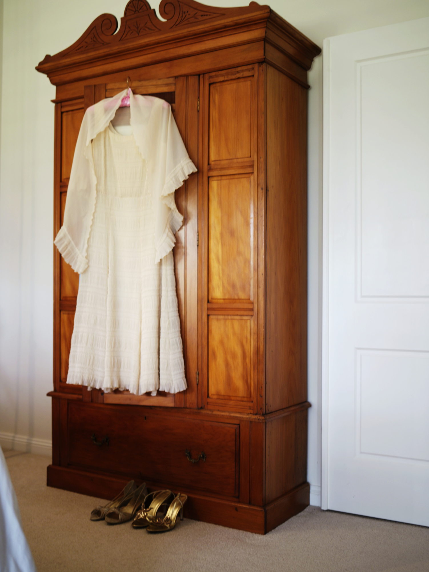 Where to Put a Huge Armoire in a Small Bedroom