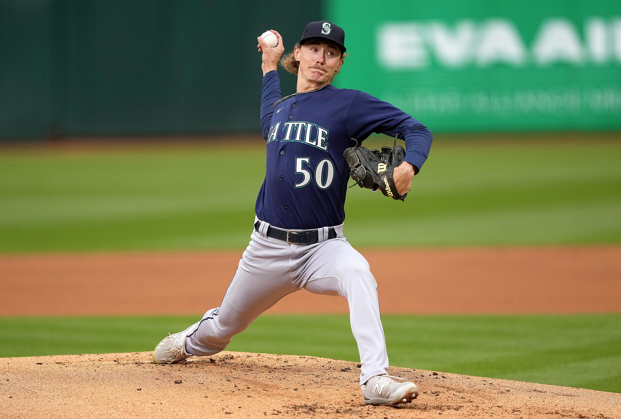 Seattle Mariners Rookie Bryce Miller Strikes Out 10 In Debut