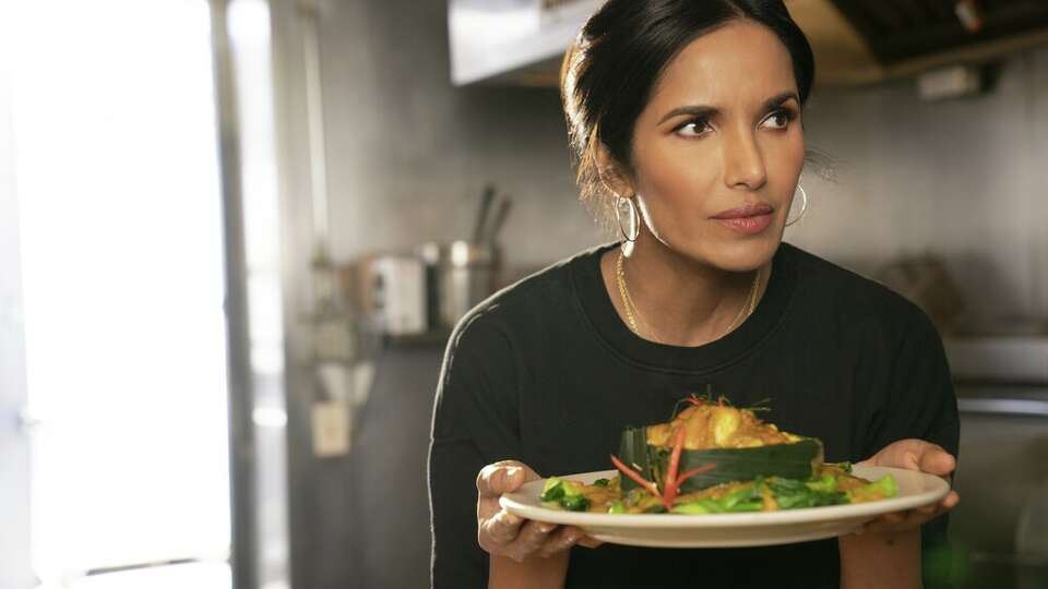 Story photo for 'Top Chef' judge Padma Lakshmi spotlights H-Town's Nigerian food