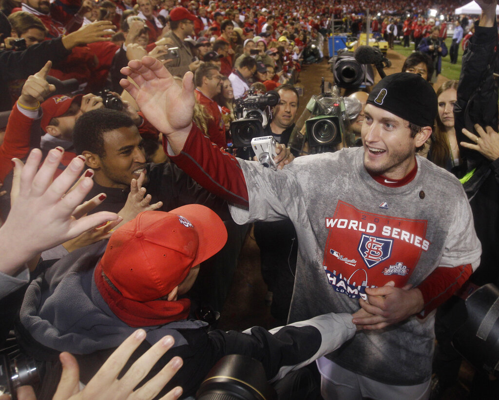 Oct. 28, 2011: Freese caps off a memorable Game 6