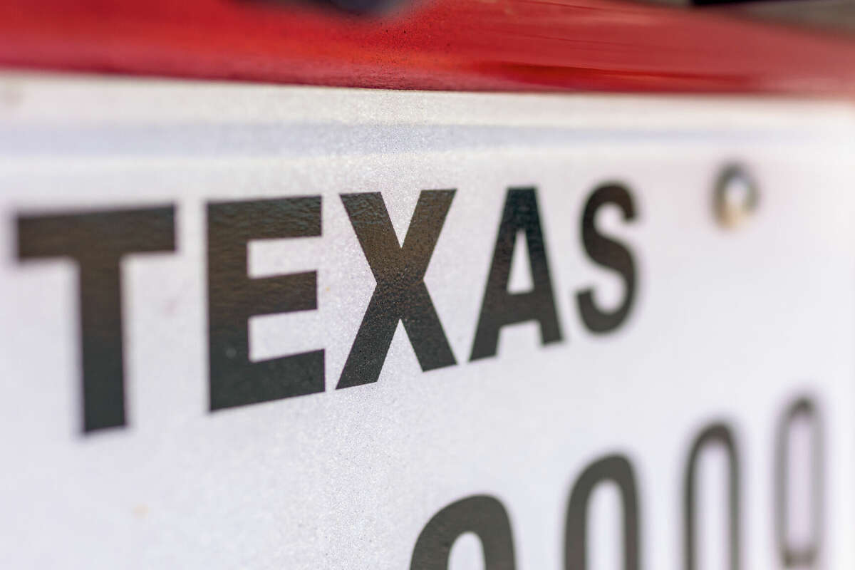 Story photo for Texas House bill moves to ban paper license plates