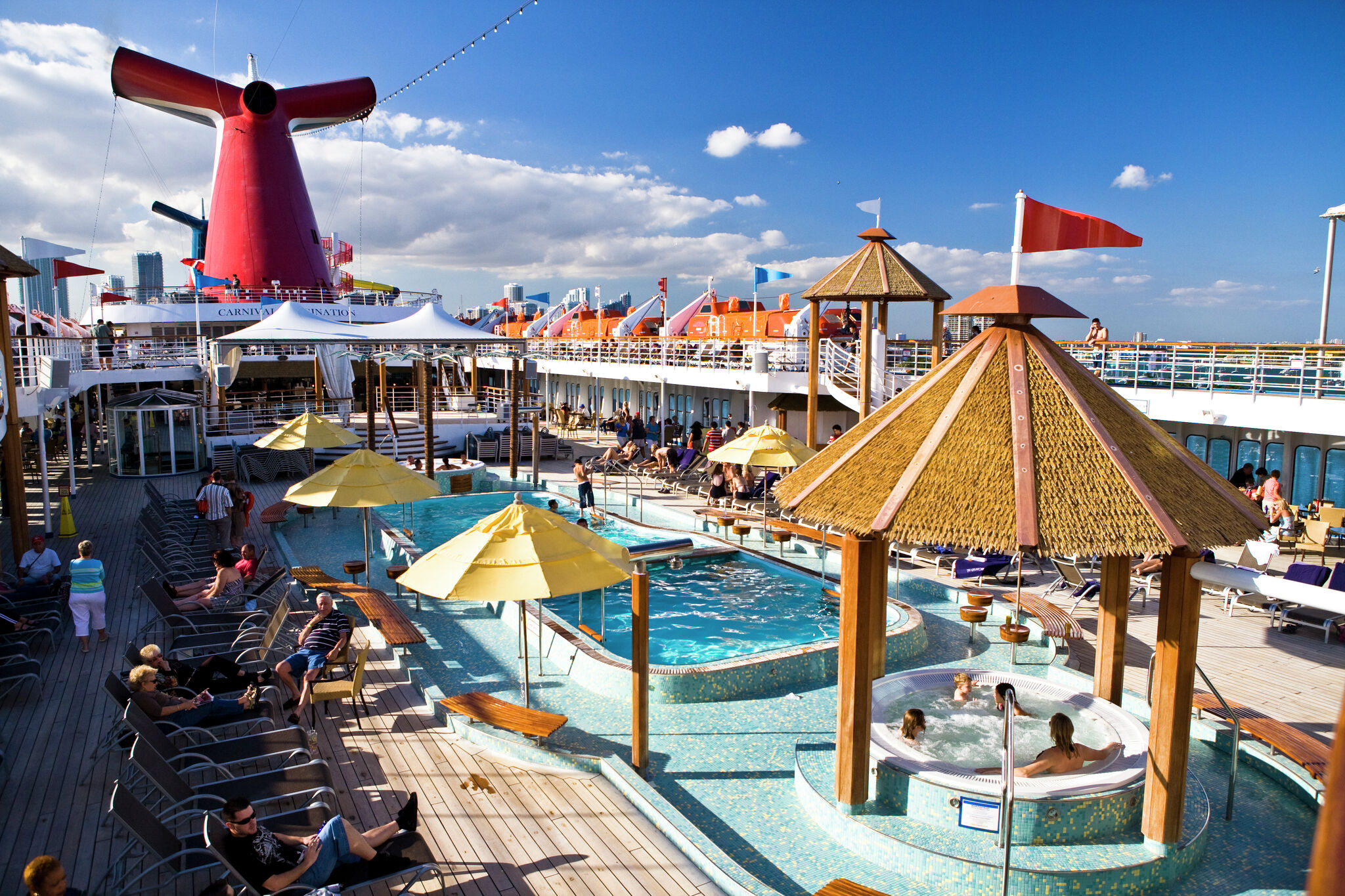 Carnival Ecstasy Pool