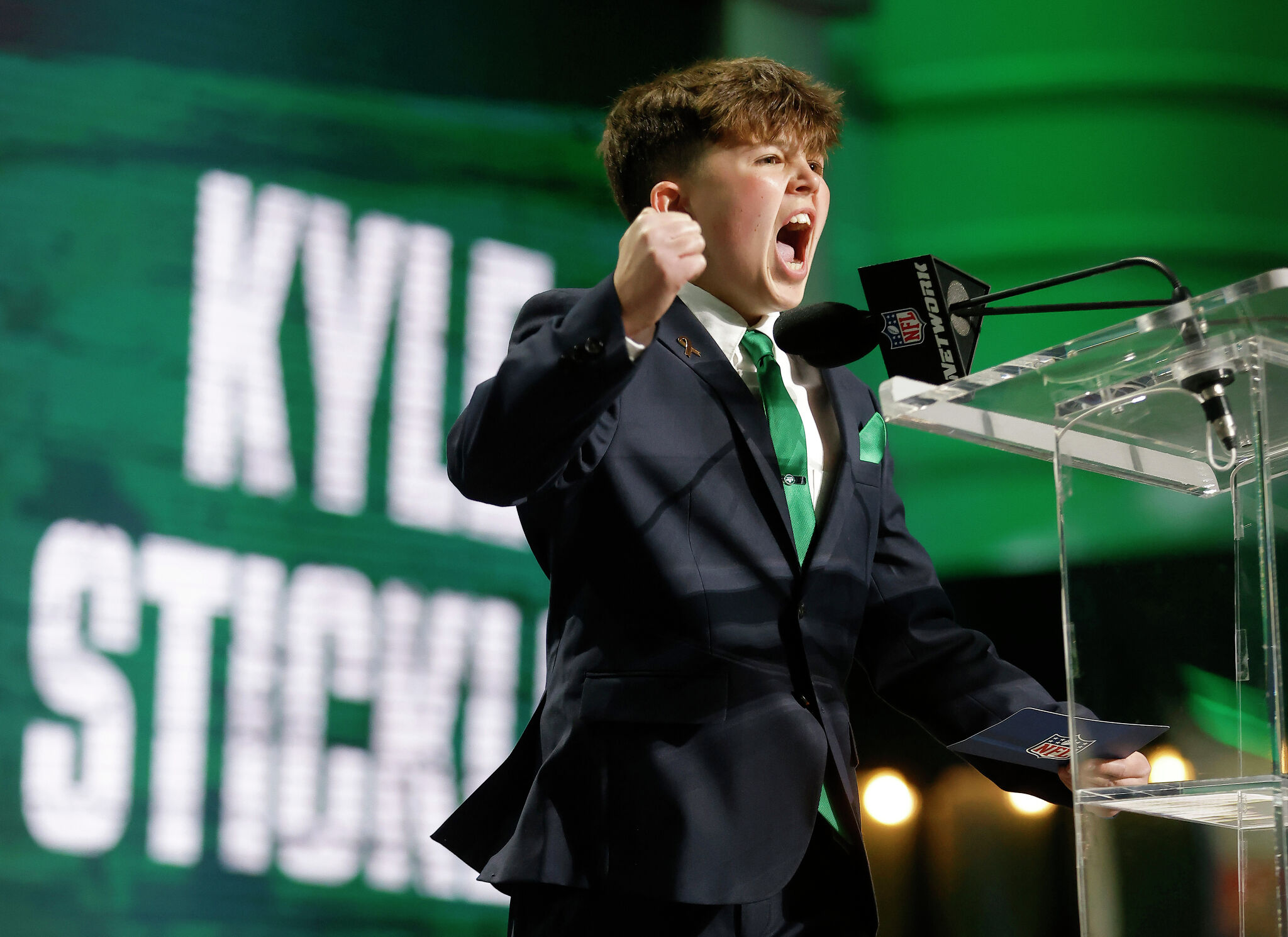 Kyle Stickles' Make-A-Wish dream came true at 2023 NFL draft