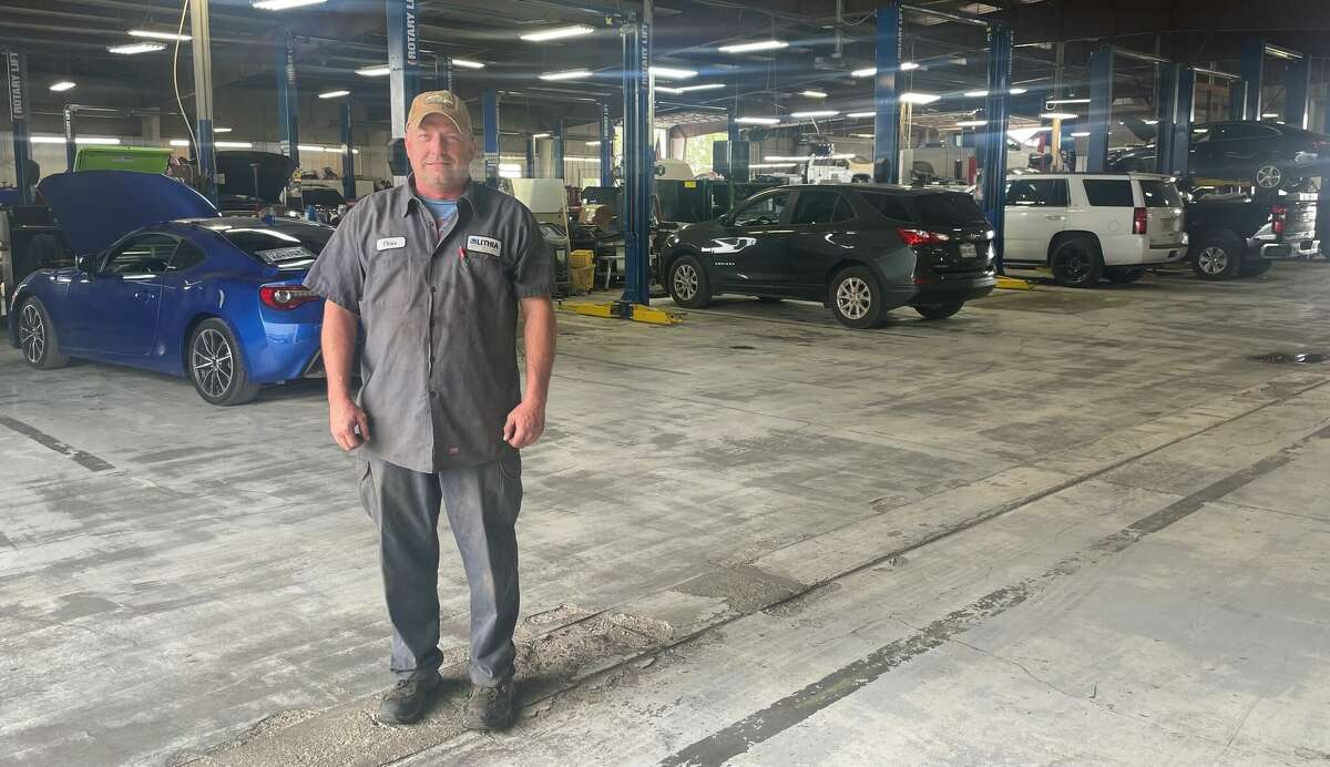 Chris Hall, an automotive technician at All American Chevrolet in Midland, became one of about 2,000 who can call themselves World Class Technicians and he did so while battling lymphoma. 