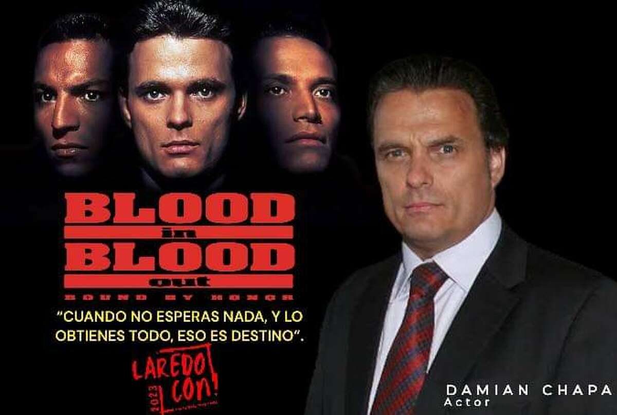 Blood In Blood Out' actor Damian Chapa attending Laredo Con in August