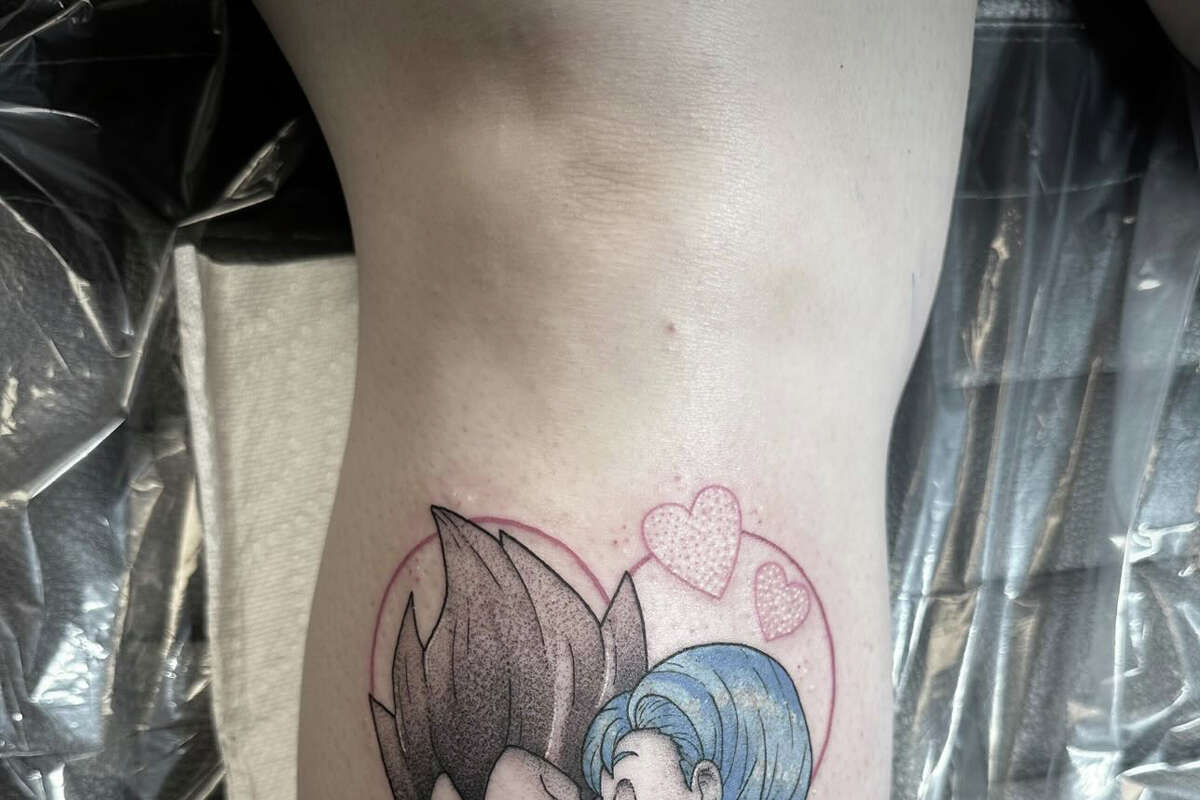 9pcs Goth Anime Girl Colorful Temporary Tattoo  Kirakira World