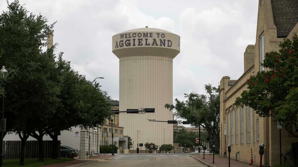 The water tower, photographed Tuesday, July 7, 2020, at Texas A&M University in College Station.