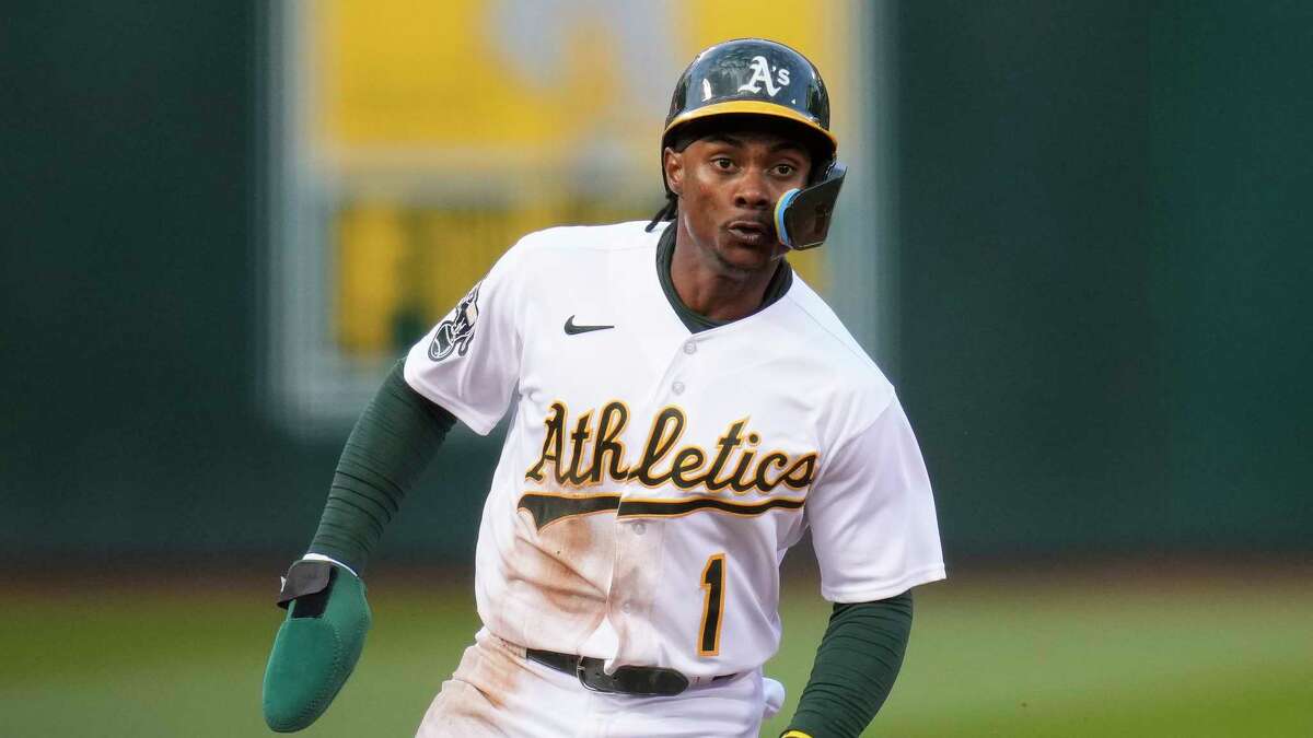Pay attention to A's Esteury Ruiz with MLB stolen-base records in play