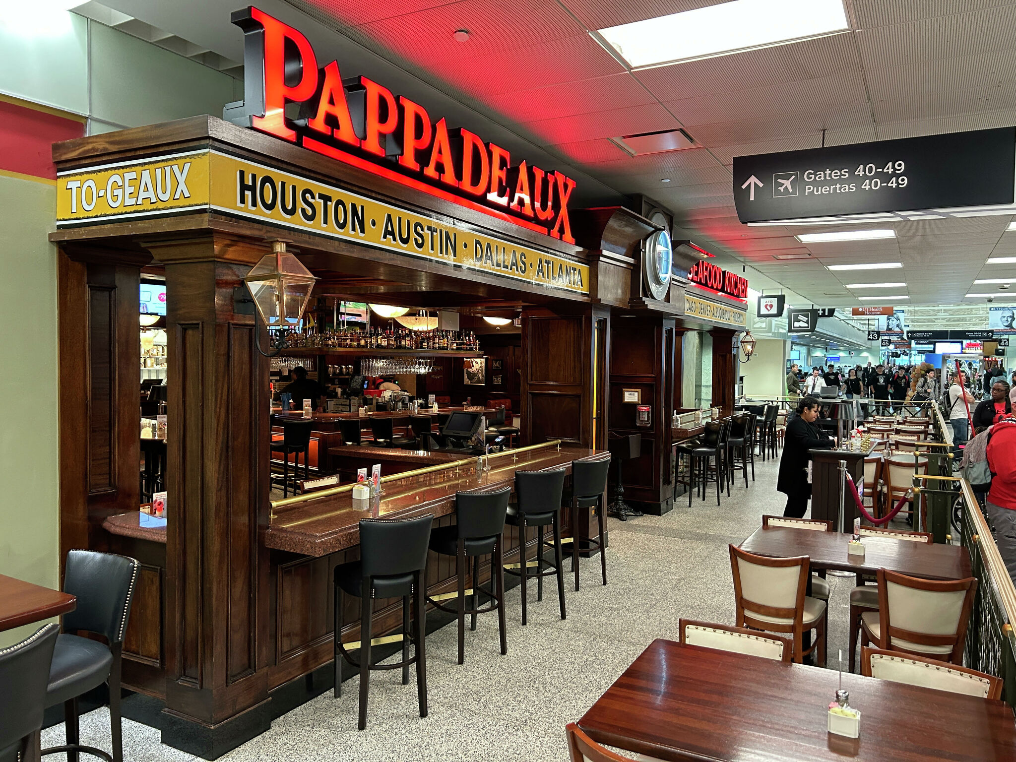 Hobby Airport Pappa's - Picture of Pappas Burger, Houston
