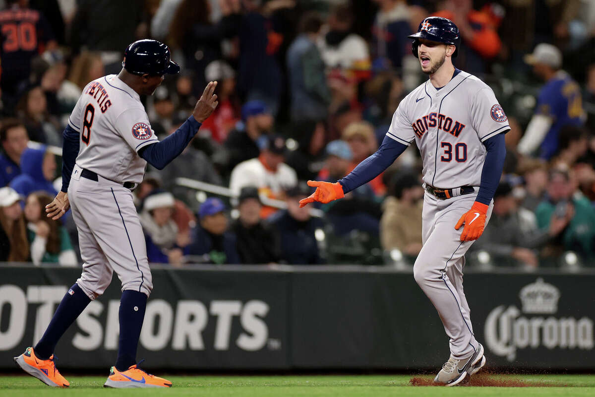 Astros' Kyle Tucker showing signs of breaking out of postseason slump