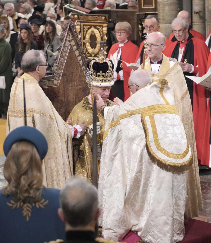 King Charles III crowned in ancient rite at Westminster Abbey