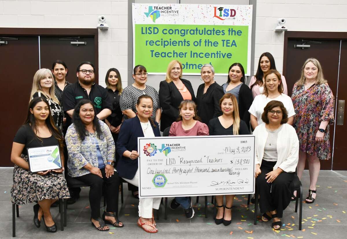 Seventeen LISD Middle School Teachers were awarded in the Recognized category with the Texas Education Agency Teacher Incentive Allotment, during a ceremony  held at the LISD Performing Arts Complex on Wednesday, May 3, 2023.