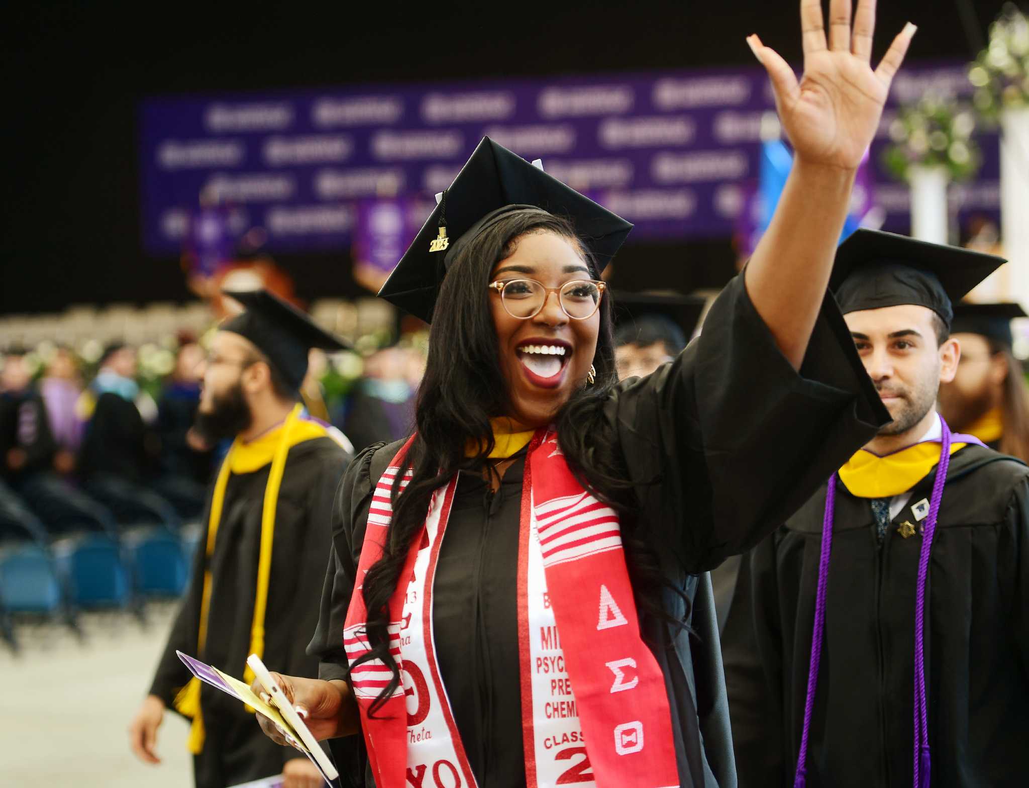 University of Bridgeport holds 2023 commencement amphitheater