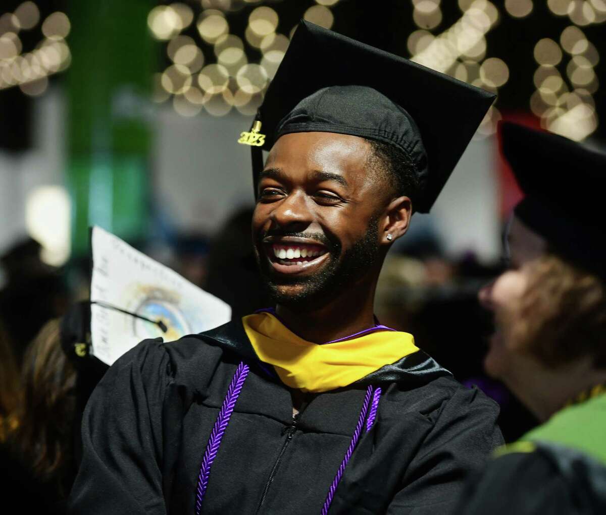 University of Bridgeport holds 2023 commencement amphitheater