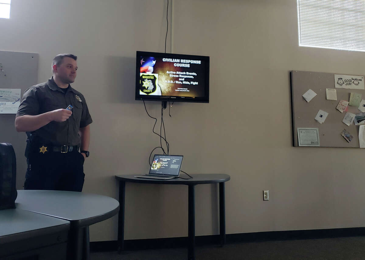 Manistee County sheriff hosting active shooter response training