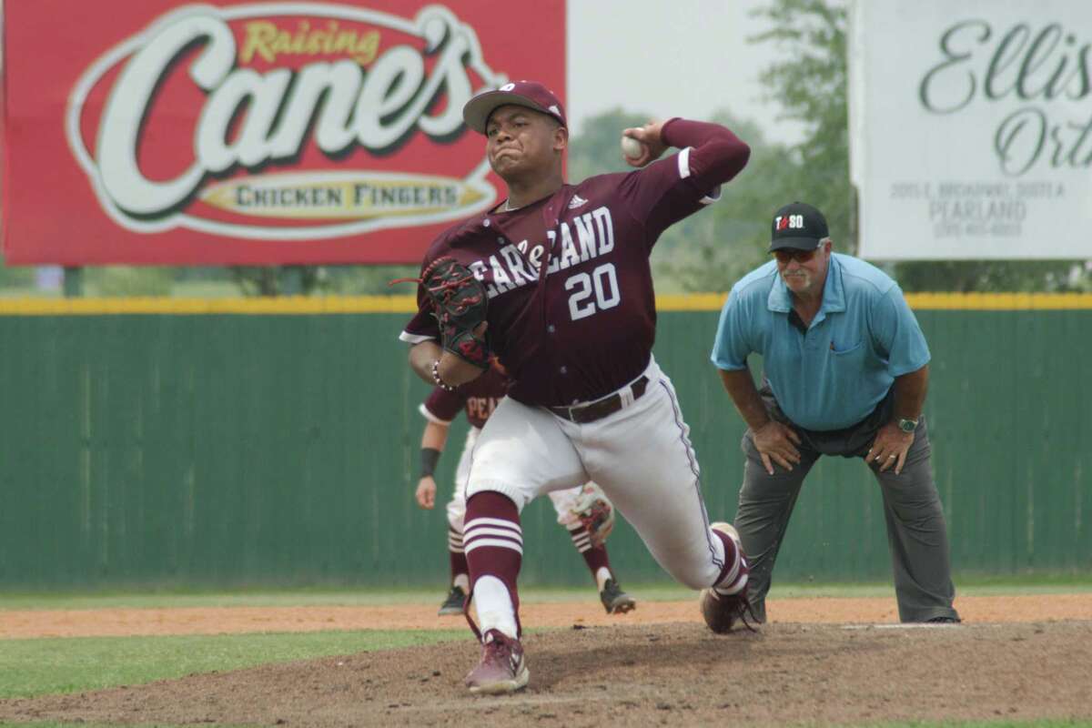 Pearland high school baseball Pitching fuels playoff run