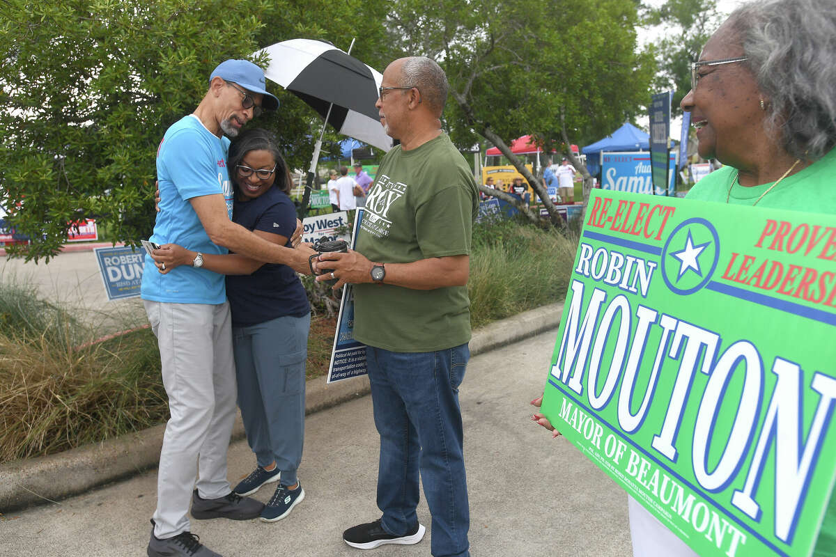 Beaumont Mayoral candidates, West and Mouton, narrowly avoid runoff