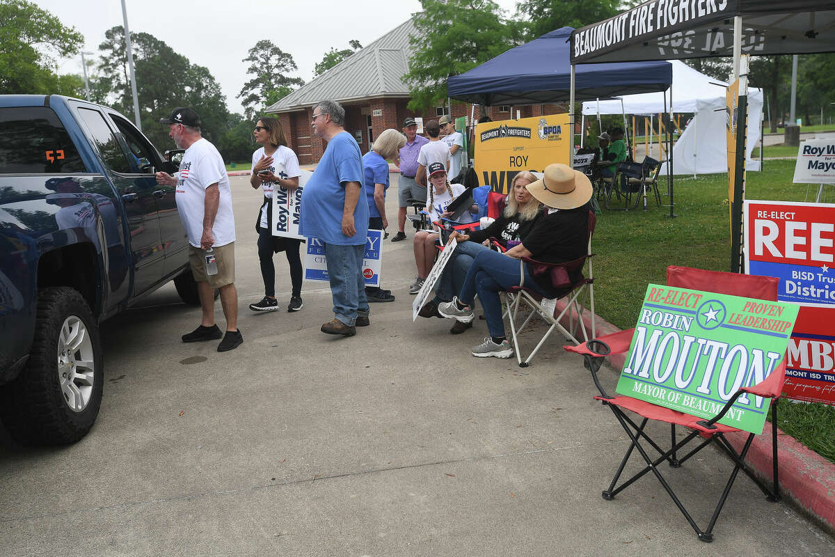 Beaumont Mayoral candidates, West and Mouton, narrowly avoid runoff