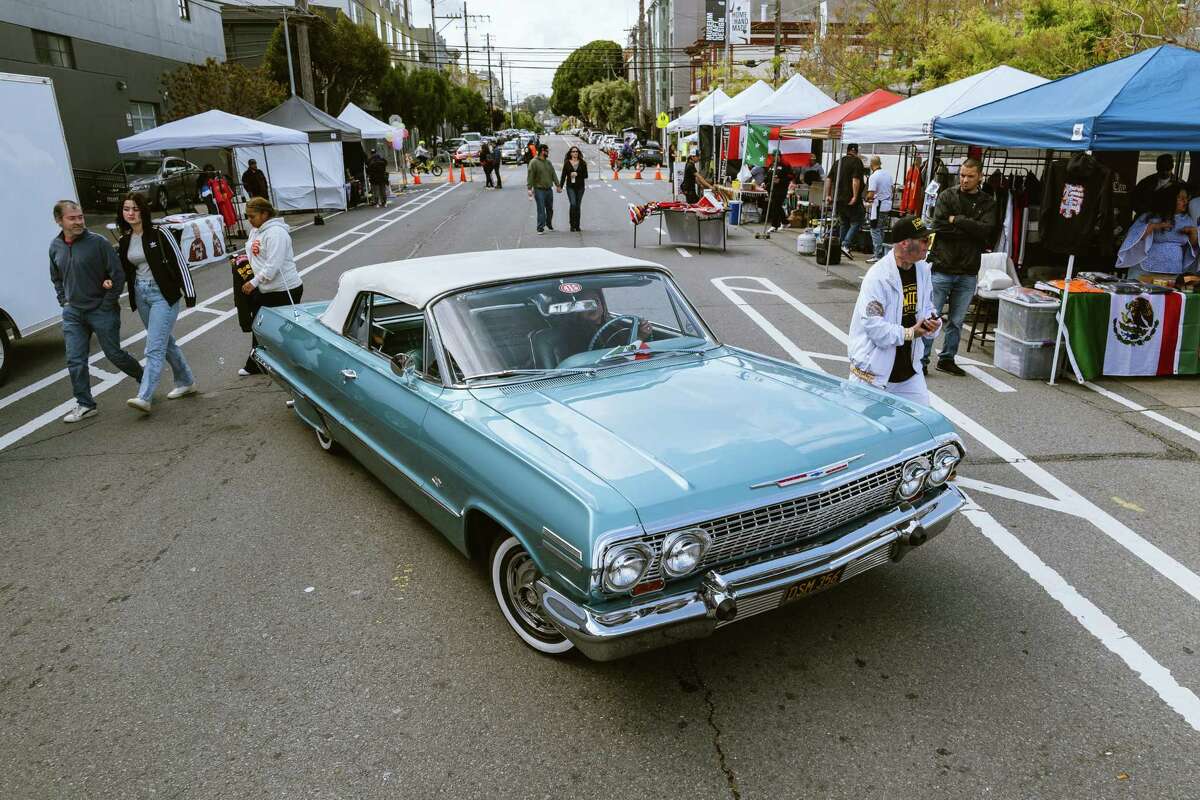 Hundreds In SF’s Mission Celebrate Latino Car Culture At Lowrider Show