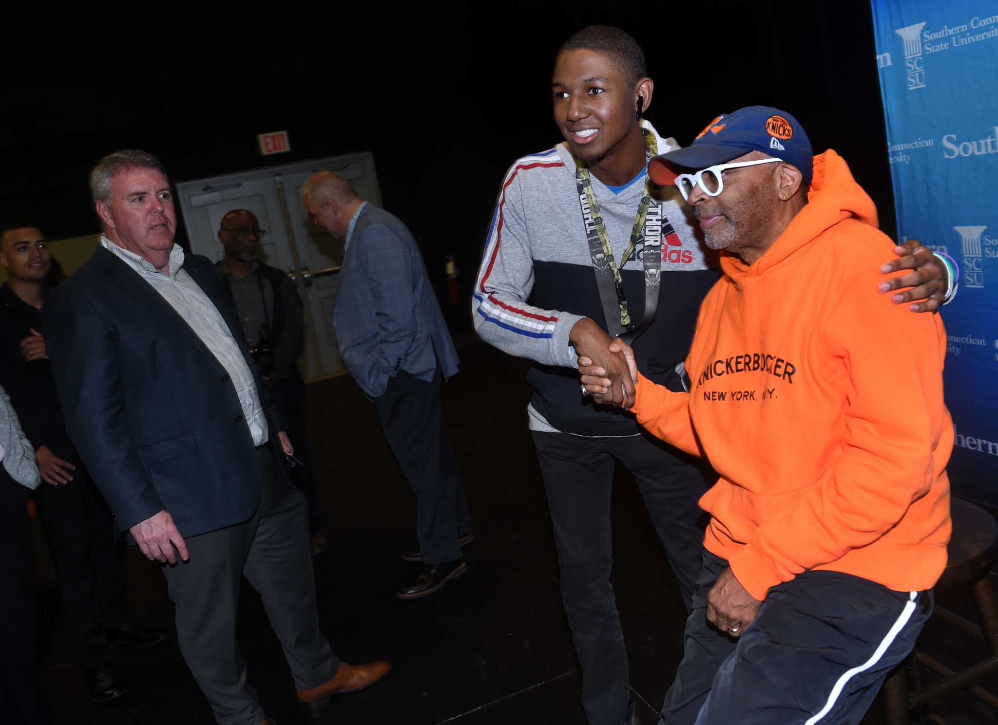 Spike Lee meets New Haven students during lecture at SCSU - Vimarsana News