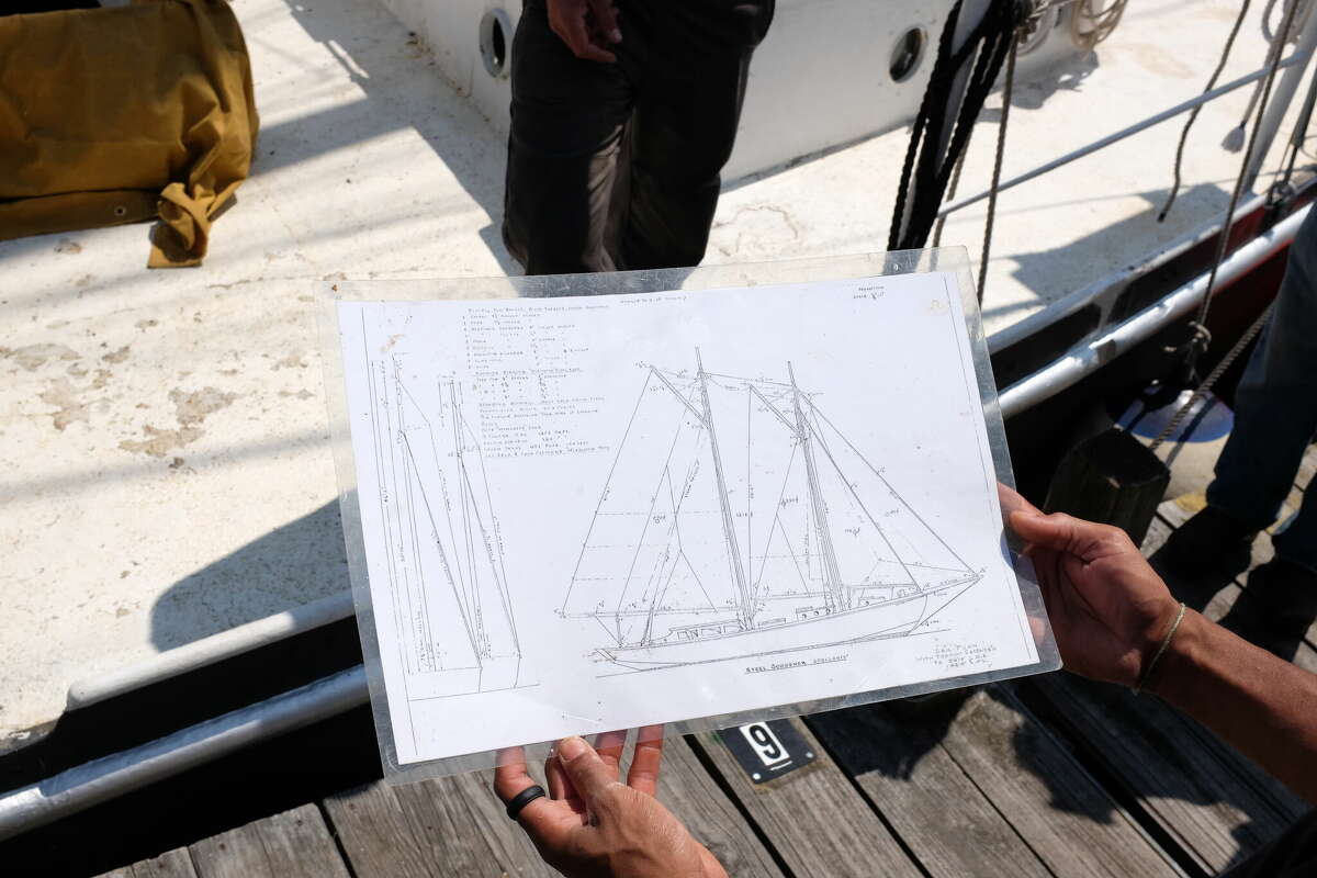 Schooner Apollonia leads the sailfreight movement in New York