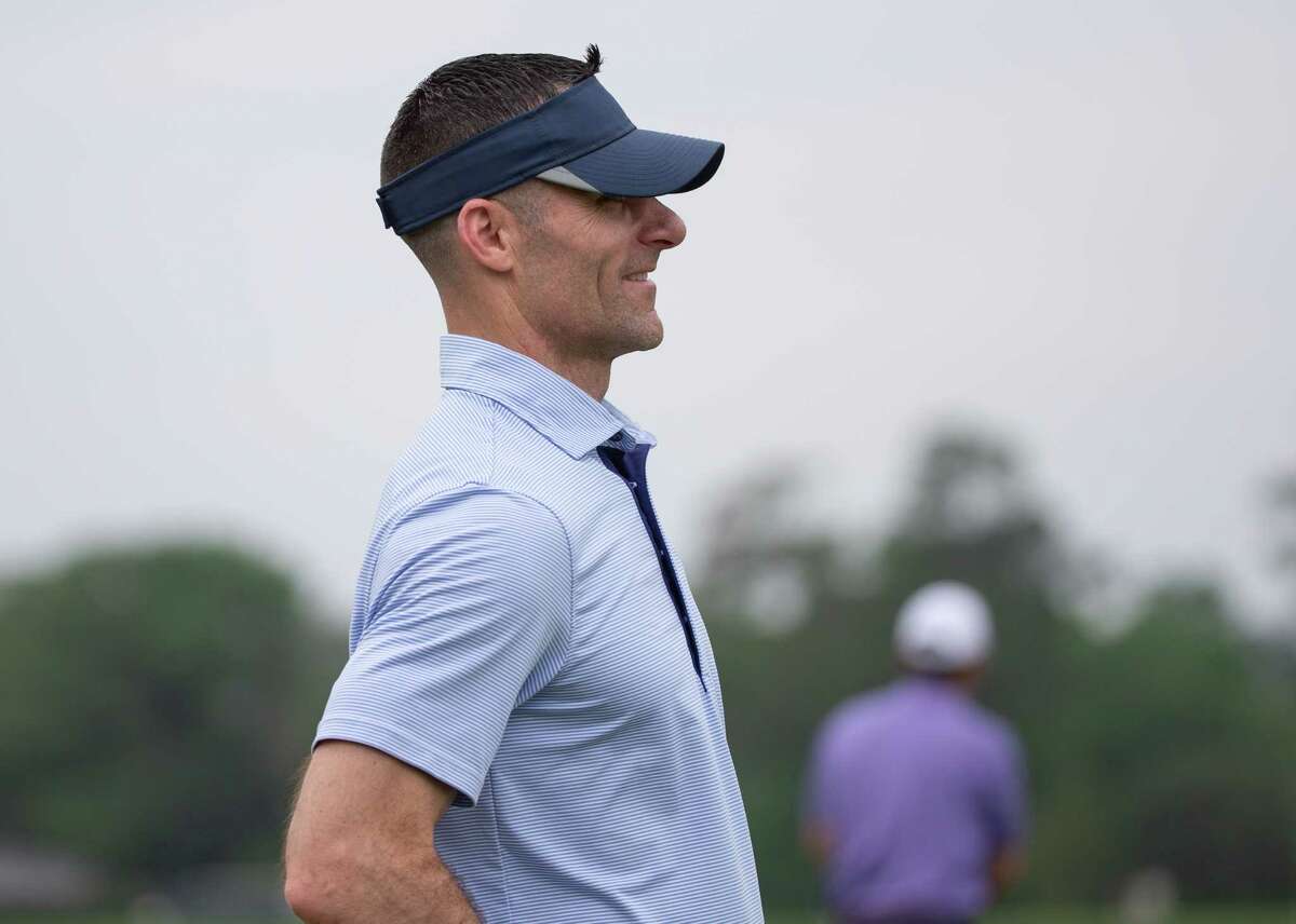 J.J. Watt at Texans' charity golf tournament