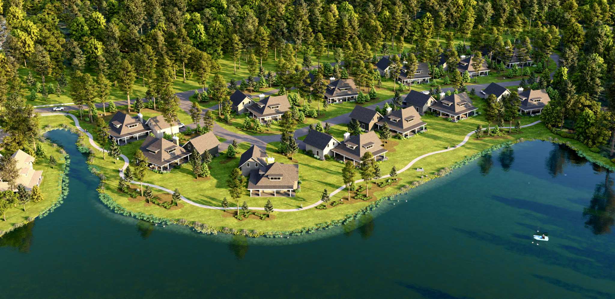 Lake Villas: Tiger Woods-designed Montgomery resort unveils next phase