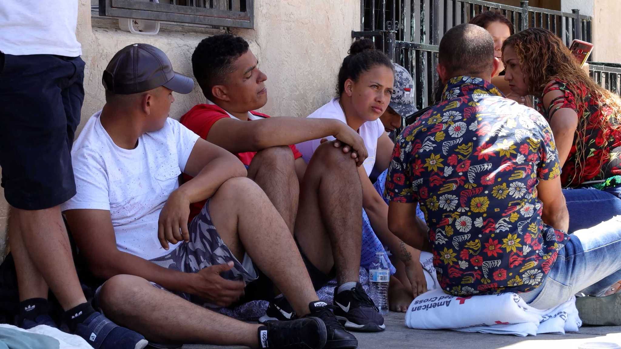 As Title 42 ending looms, thousands of migrants gather near church in ...