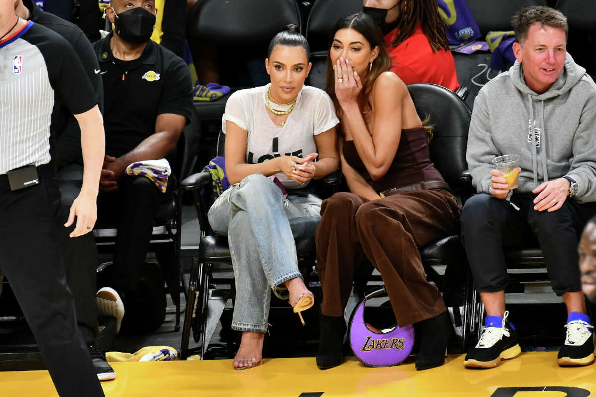 Kim Kardashian, Chris Pratt lead celebs at Warriors-Lakers Game 4