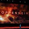 British director Christopher Nolan speaks on stage about his movie "Oppenheimer" during Universal Pictures and Focus Features presentation at CinemaCon 2023, the official convention of the National Association of Theatre Owners (NATO), at The Colosseum at Caesars Palace on April 26, 2023 in Las Vegas, Nevada. 