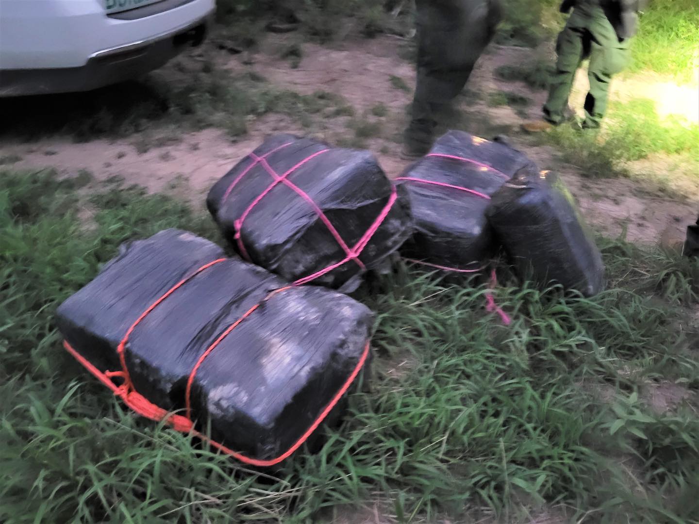 Laredo USBP agents seize 246 pounds of marijuana near the Rio Grande