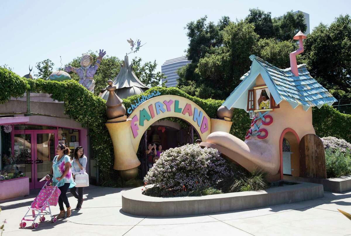 The whimsical entrance to Children’s Fairyland in Oakland, on June 4, 2017. 