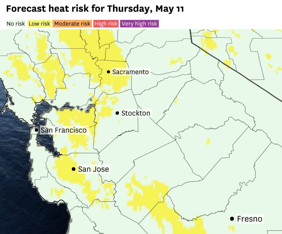 Here’s when Bay Area weather will start warming up this week