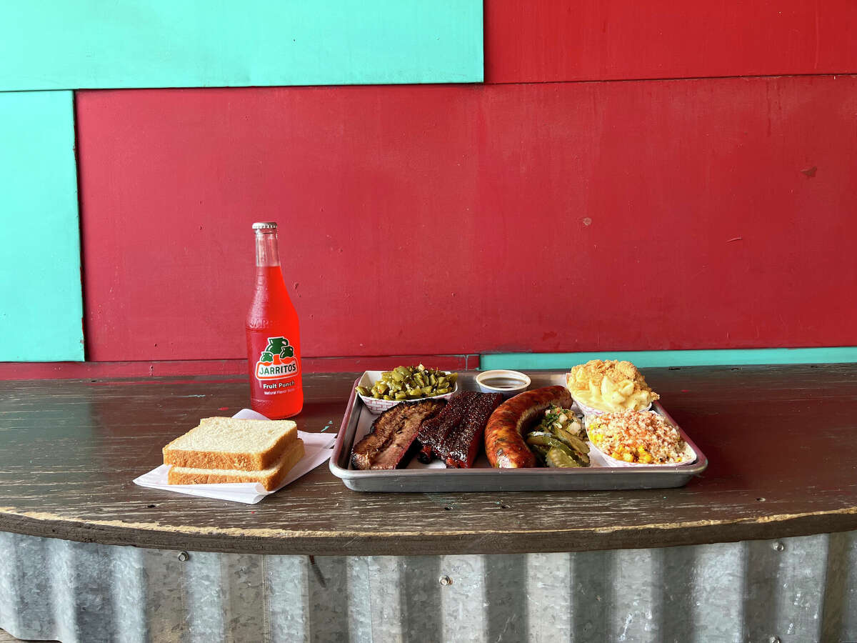 South W.W. White Road bookended by barbecue Eat the Street