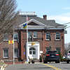 Town Hall building in Ridgefield on Wednesday, April 12, 2023.