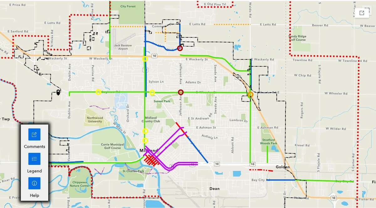 Midland Master Plan final survey on future use maps now open