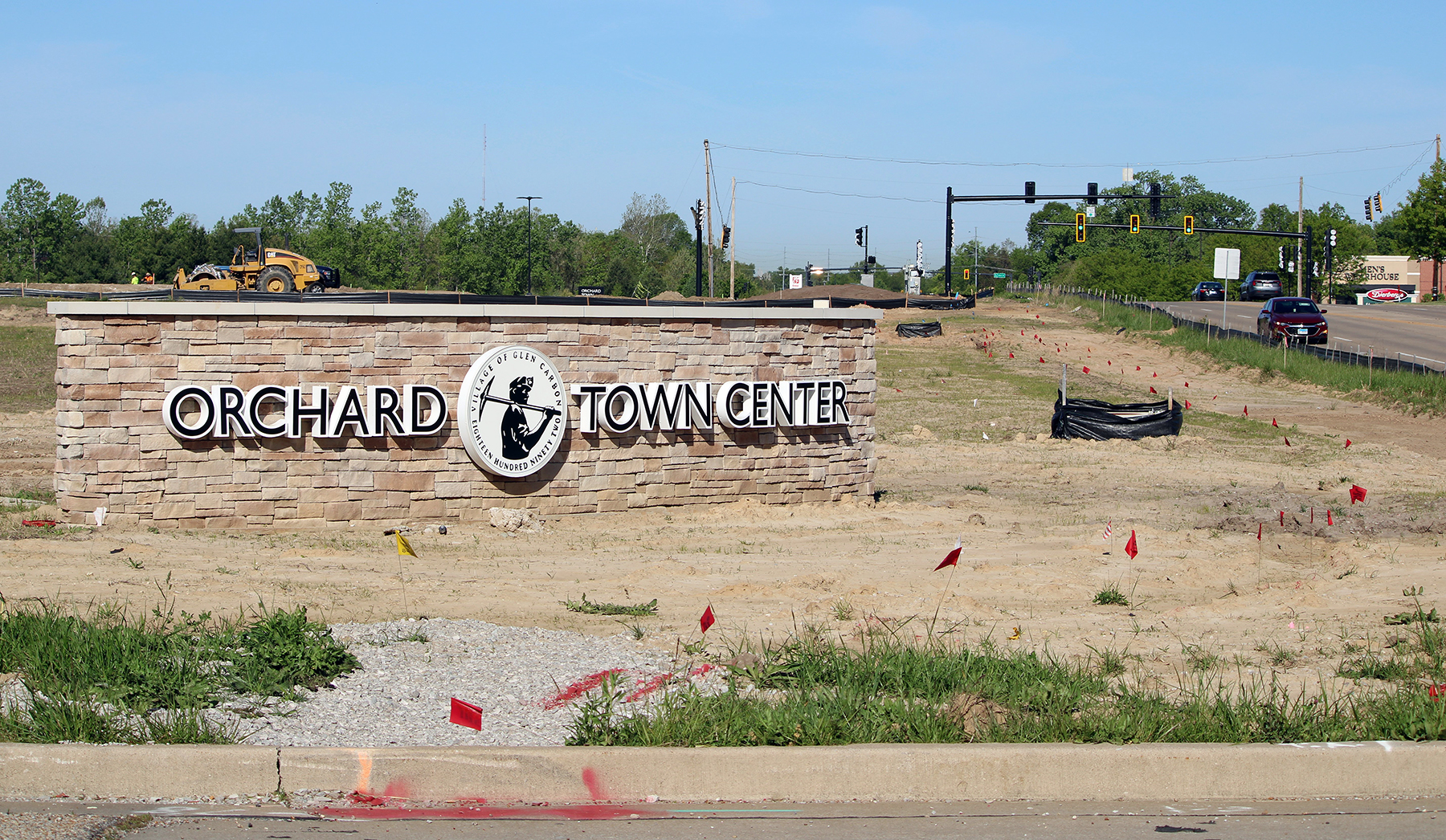 Olive Garden Construction Starts In Glen Carbon's Orchard Town Center