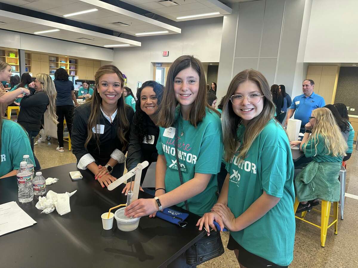 XTO Energy in Midland holds 'Introduce a Girl to Engineering Day'