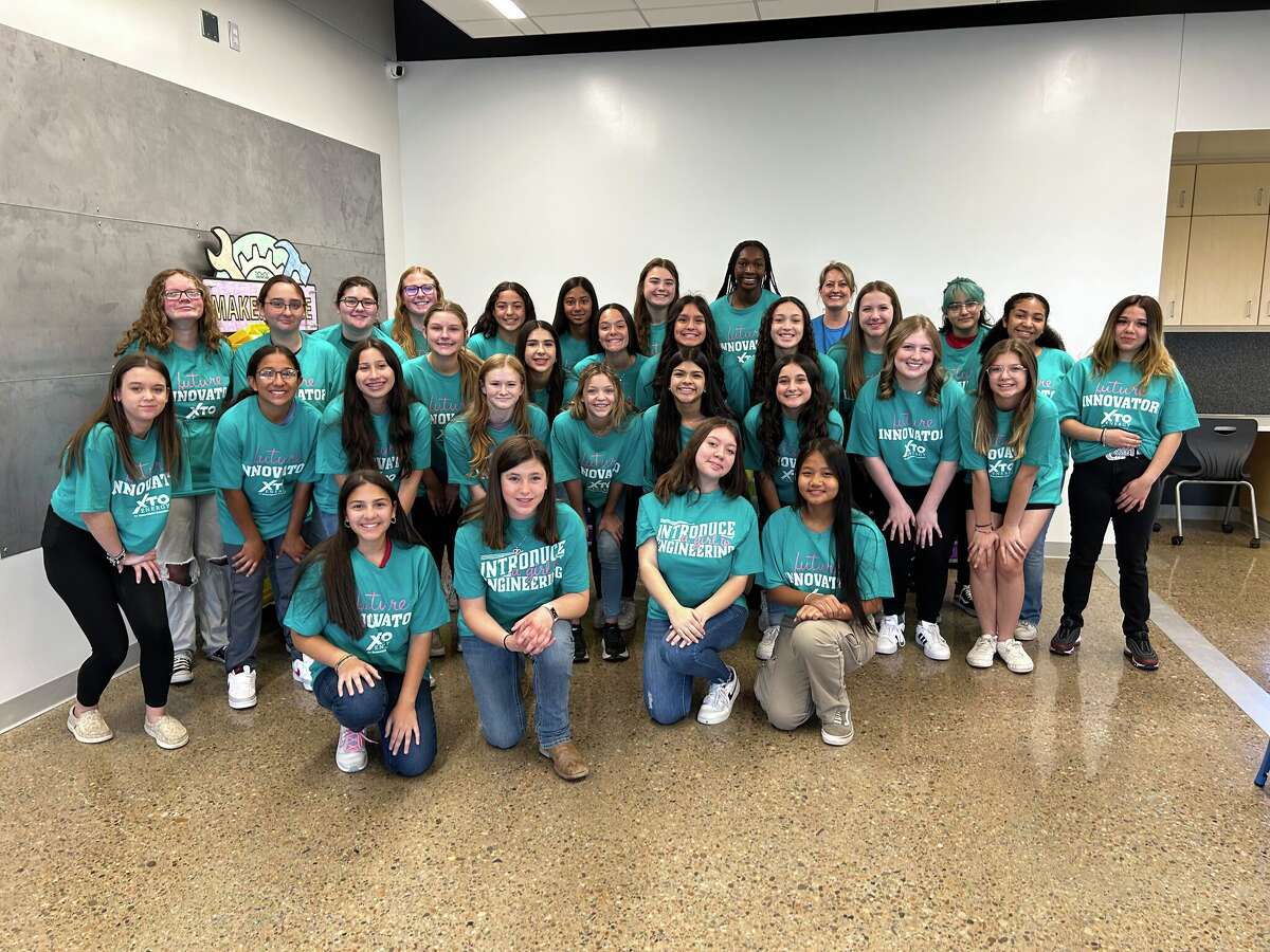XTO Energy in Midland holds 'Introduce a Girl to Engineering Day'