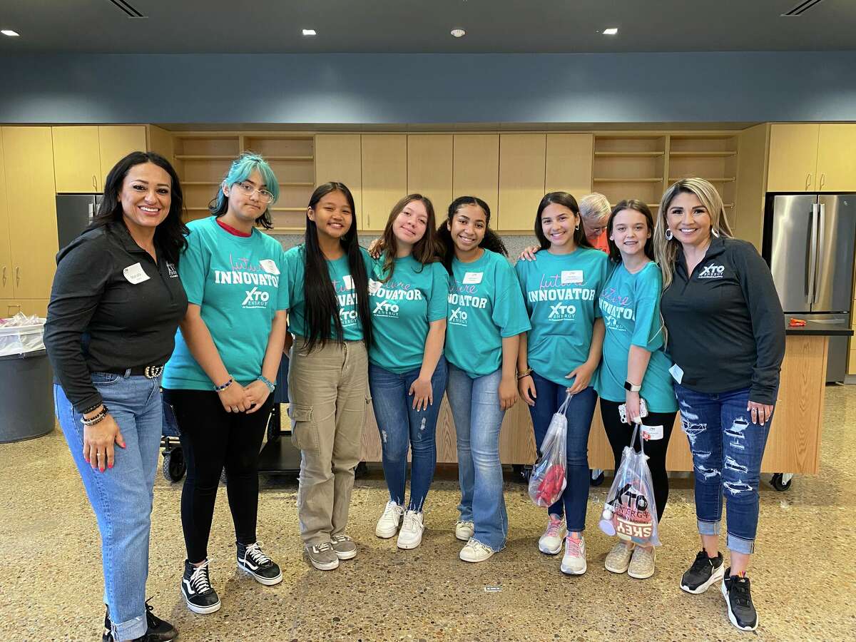 XTO Energy in Midland holds 'Introduce a Girl to Engineering Day'