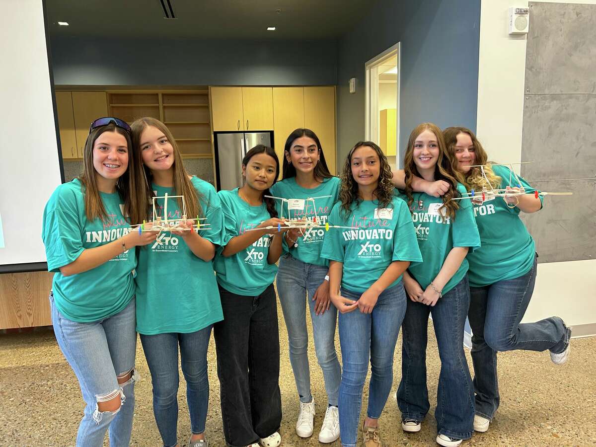 XTO Energy in Midland holds 'Introduce a Girl to Engineering Day'