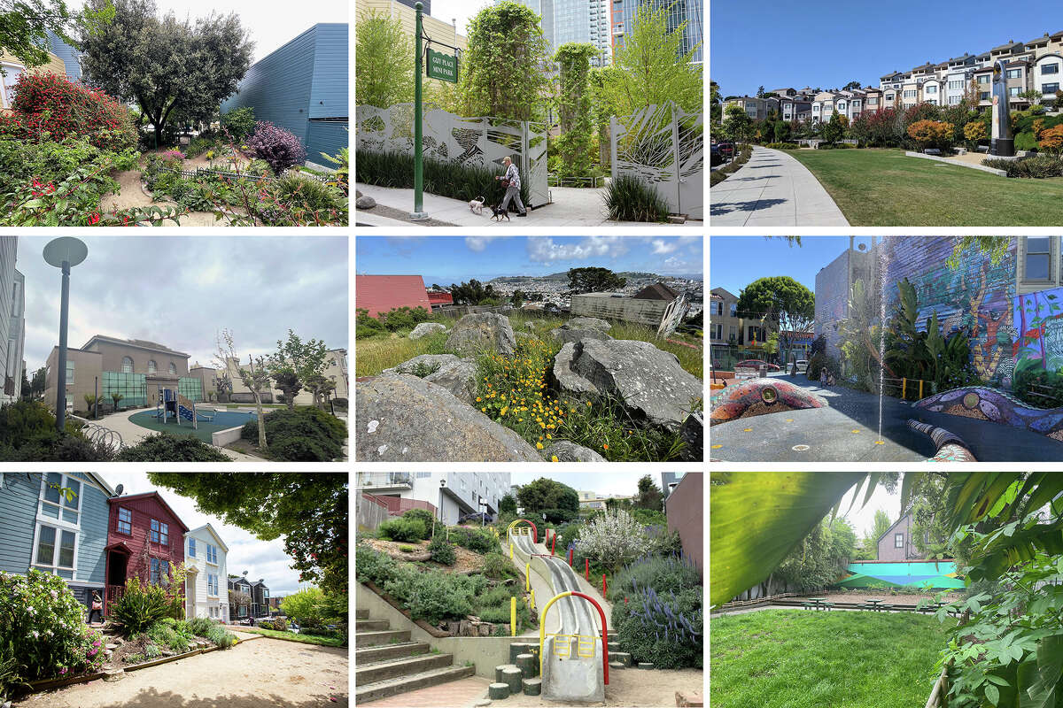 SF has 37 mini parks. These are the ones worth visiting.