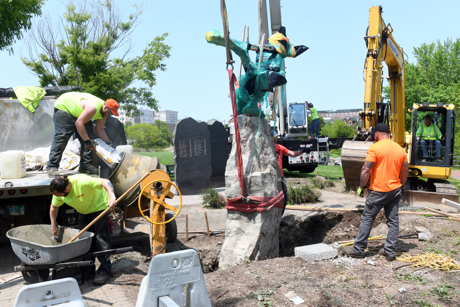 Historic eagle monument lands in Shelton war memorial - Vimarsana News