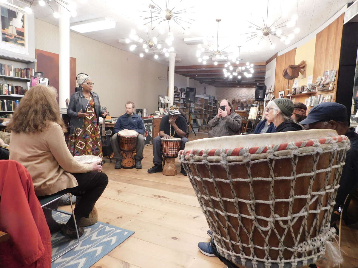 Torrington drumming circle brings cultures together in rhythm