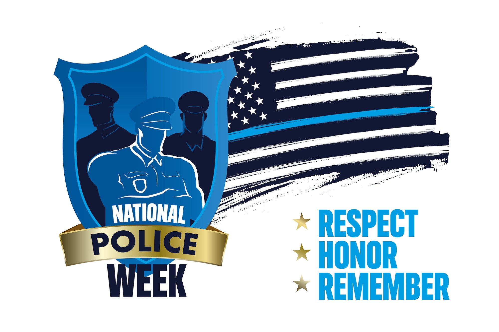 Salute Honoring Fallen Offers During National Police Week   RawImage 