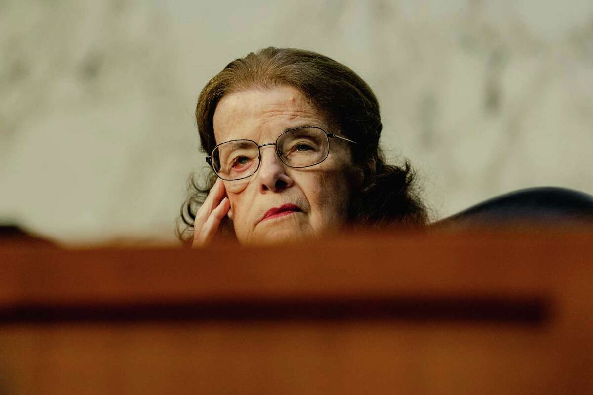 Sen. Dianne Feinstein is back in Washington after a three-month absence due to the shingles virus. 